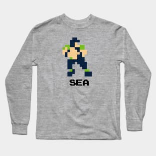 8-Bit Quarterback - Seattle Long Sleeve T-Shirt